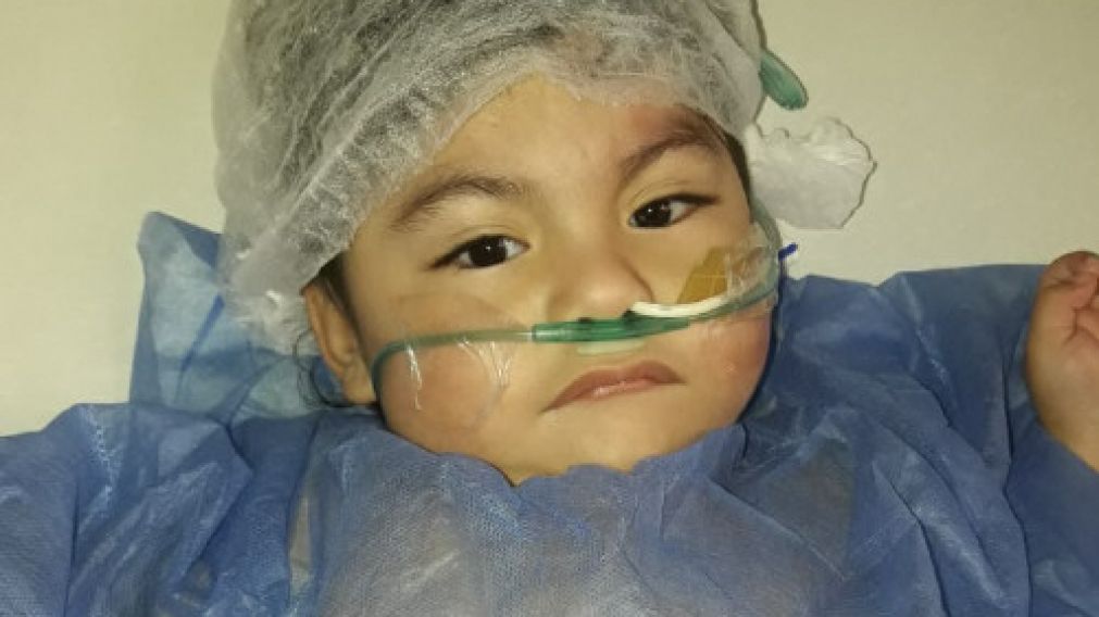 Kian presentó una leve mejoría en su estado.