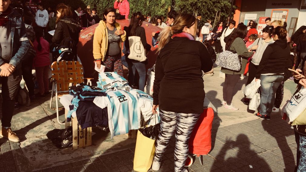 El club del trueque se repite en varias localidades del conurbano (Carlos Ventura - Diario Crónica)