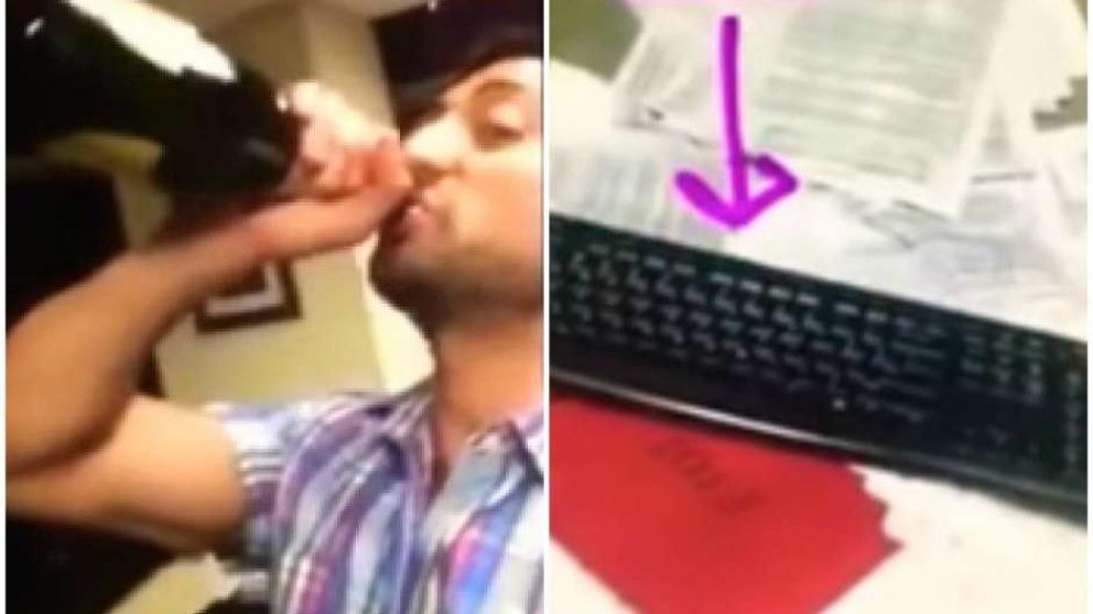 No le aumentaron el sueldo y se filmó destruyendo la oficina del jefe