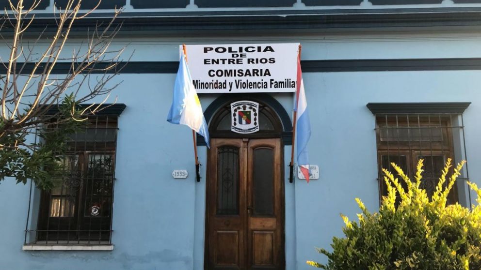 La Comisaría del Menor y la Mujer de la ciudad entrerriana de Gualeguaychú.