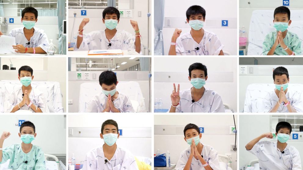 Los nenes saldrían del hospital el próximo jueves. (AFP)