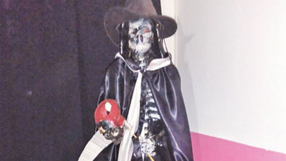 Una de las imágenes que fue incautada por los investigadores.