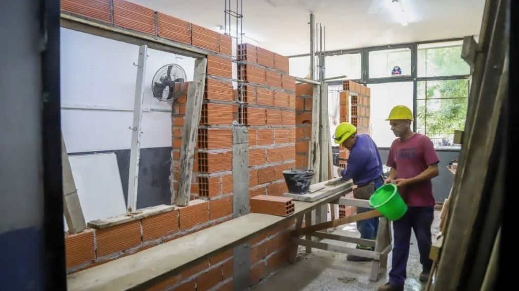 Avanzan las obras en escuelas de Quilmes: en cuáles