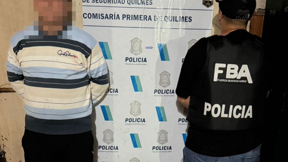 Cayó en Villa Luján con una pistola robada a la Policía Bonaerense