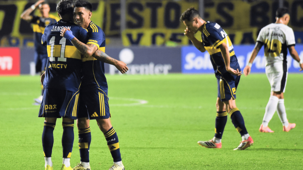 Boca, en un partido picante, venci� a Olimpia de Paraguay y llega afilado al debut en el Apertura ante Riestra