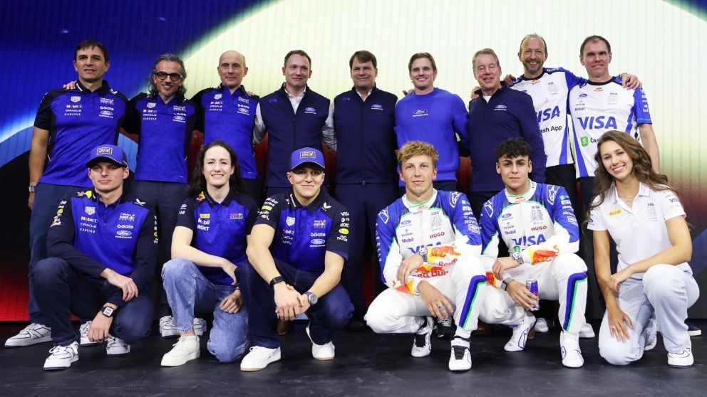 Red Bull y Racing Bulls revelaron el diseño de sus autos para la temporada 2026 de Fórmula 1: las fotos y videos