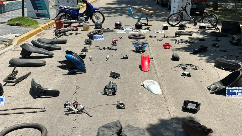 Megaoperativo en Quilmes: desarticulan banda de motochorros tras 12 allanamientos