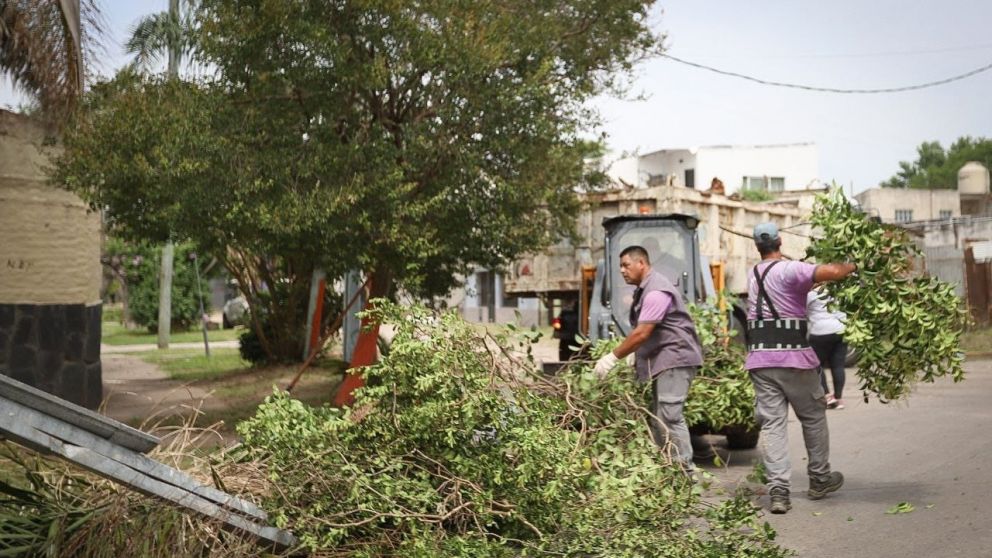 Operativos de limpieza integran en Quilmes: en qué barrios se hicieron