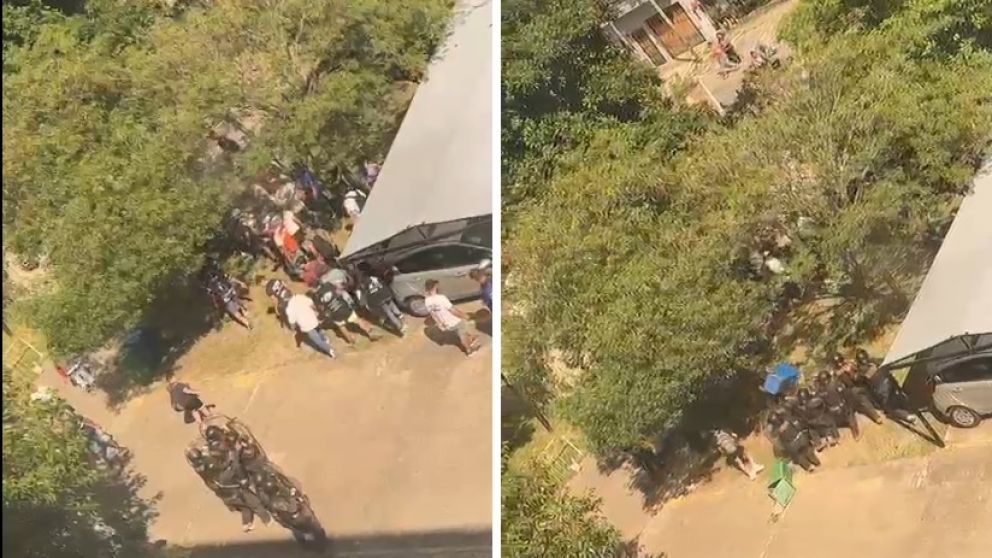 Fuertes incidentes en la Municipalidad de Quilmes: intento de ingreso al edificio y represión policial