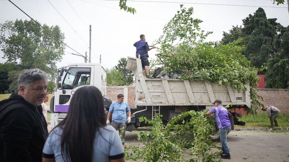 Nuevo operativo de limpieza en Quilmes: dónde y los trabajos que se hicieron