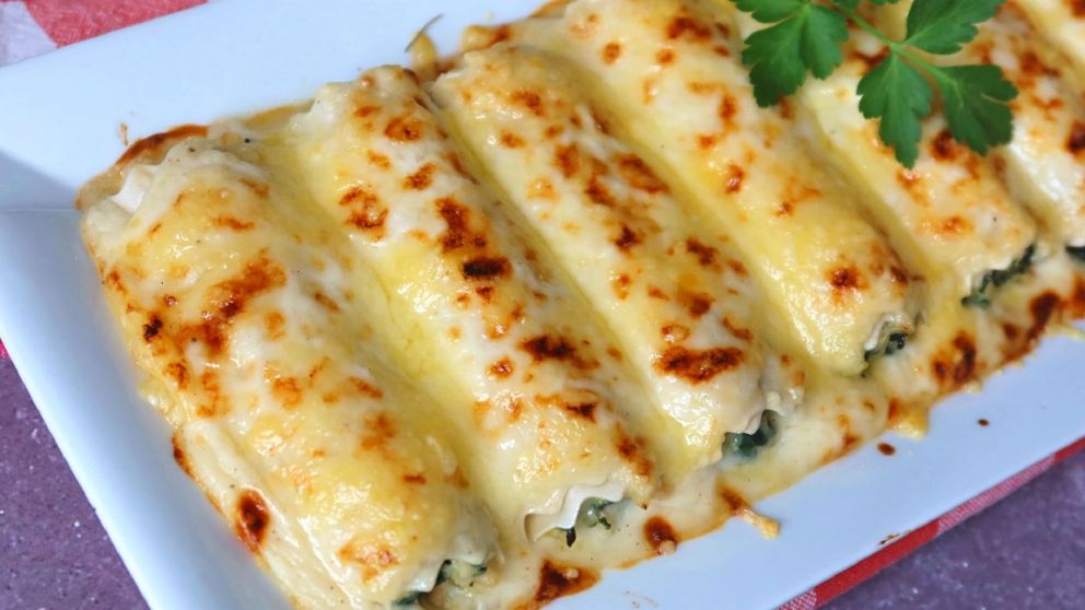 Cómo preparar unos deliciosos canelones de pollo con ricota y que queden perfectos para gratinar