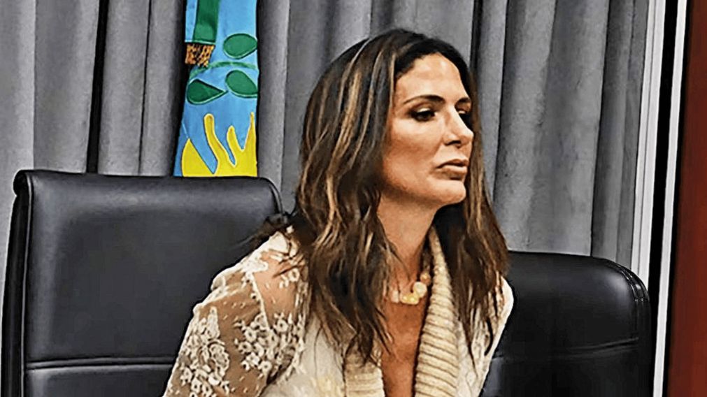 La jueza Julieta Makintach en la primera audiencia del juicio por la muerte de Diego Maradona.