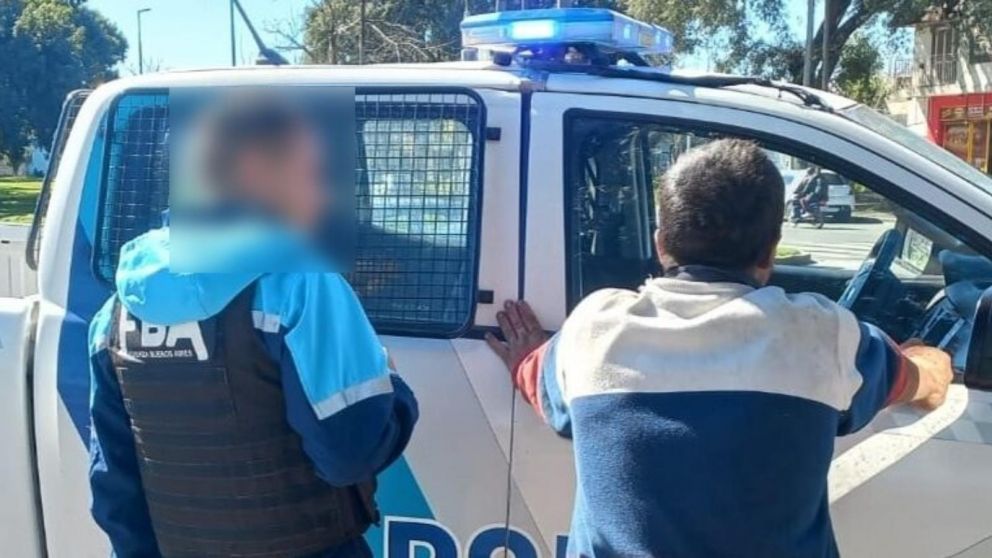 Este es el individuo, de 41 años, que resultó aprehendido por la muerte de Ulises Agustín Ríos.