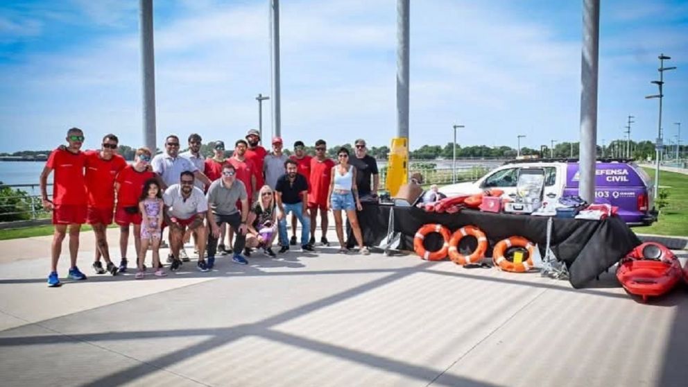 Quilmes refuerza la presencia de guardavidas en La Ribera para la temporada de verano