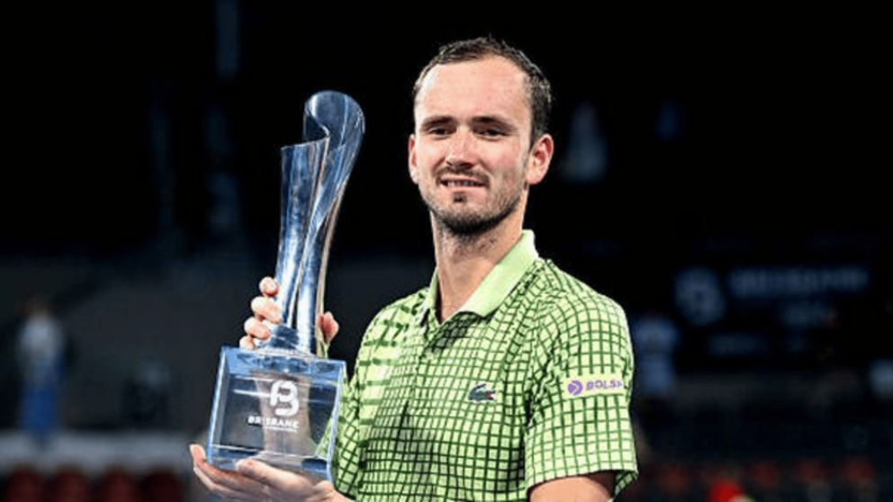 Daniil Medvedev se consagró campeón del ATP 250 de Brisbane