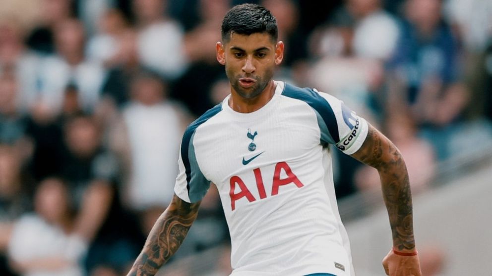 Cuti Romero fue sancionado nuevamente y se perderá otro partido clave del Tottenham