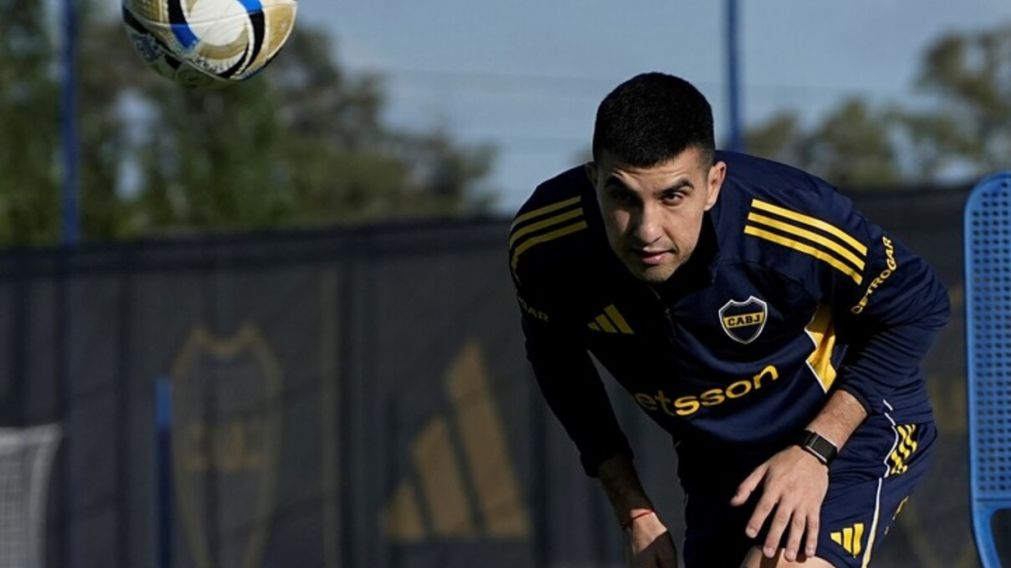 ¿Lesionado?: Rodrigo Battaglia encendió las alarmas en Boca