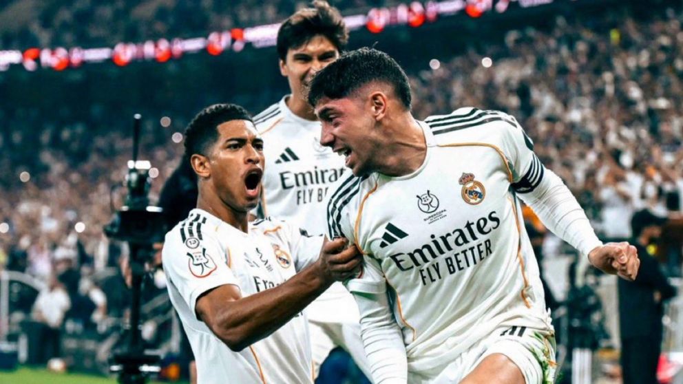 Con Franco Mastantuono, el Real Madrid venció al Atlético Madrid de Julián Álvarez en la semifinal de la Supercopa de España