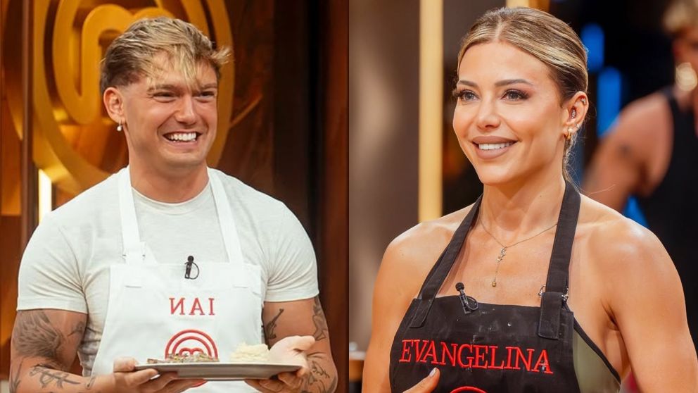 Ian Lucas lanzó una contundente frase en medio de los rumores de ruptura con Evangelina Anderson: "De mi parte no..." (Foto: Instagram/ @evangelinaanderson @ianlucas).