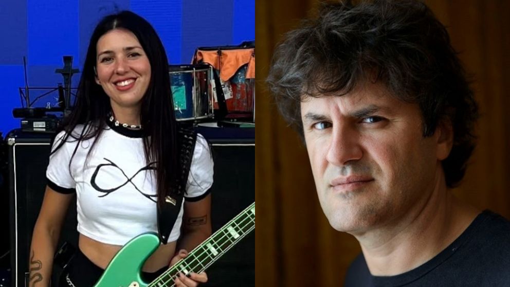 Luli Bass salud� a Andr�s Ciro de Los Piojos por su cumplea�os y blanque� el romance con el cantante: "Mi amor..."