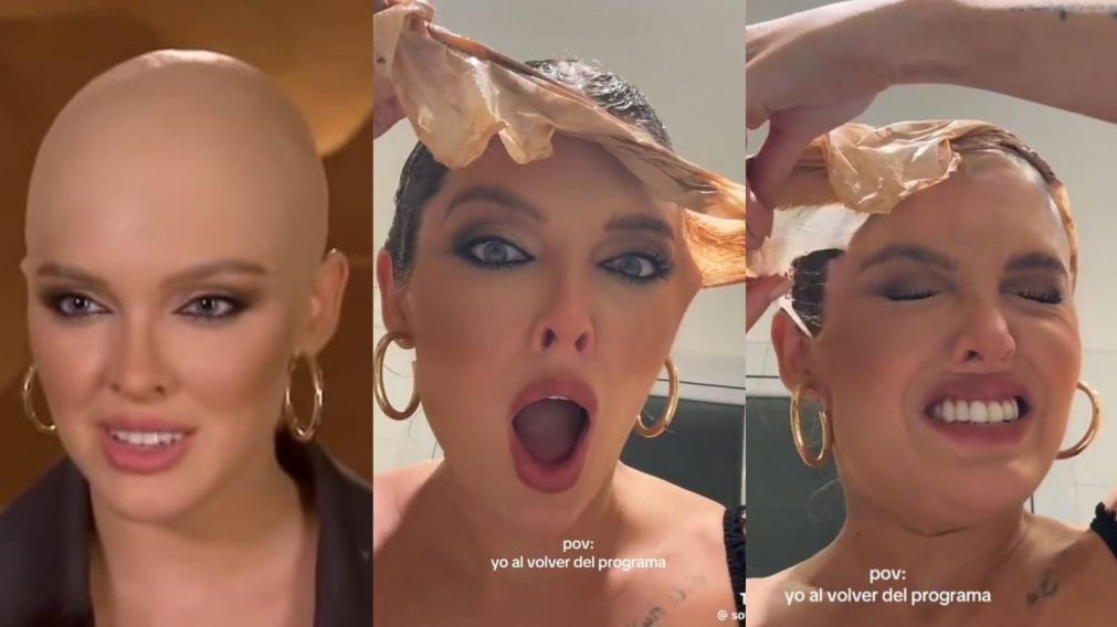 Sofía "La Reini" Gonet tuvo que quitarse su "pelada" tras "MasterChef Celebrity".