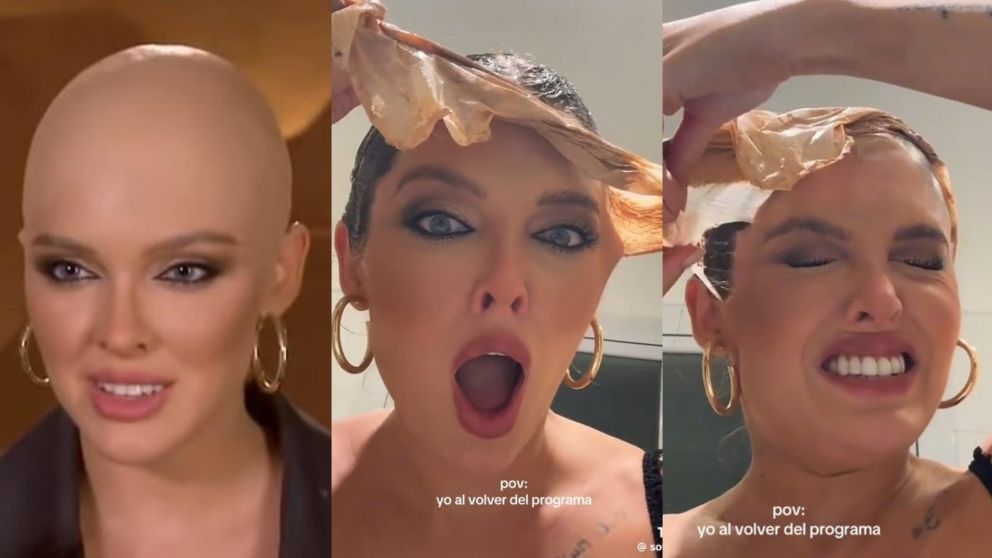 Sof�a "La Reini" Gonet  tuvo que quitarse su "pelada" tras "MasterChef Celebrity".