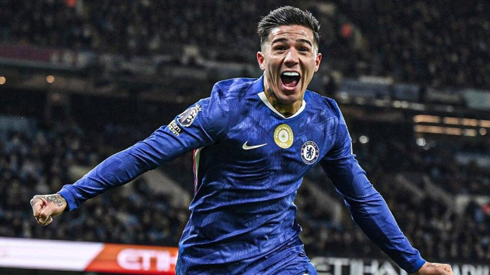 Con un gol agónico de Enzo Fernández, el Chelsea se lo empató al Manchester City por la Premier League