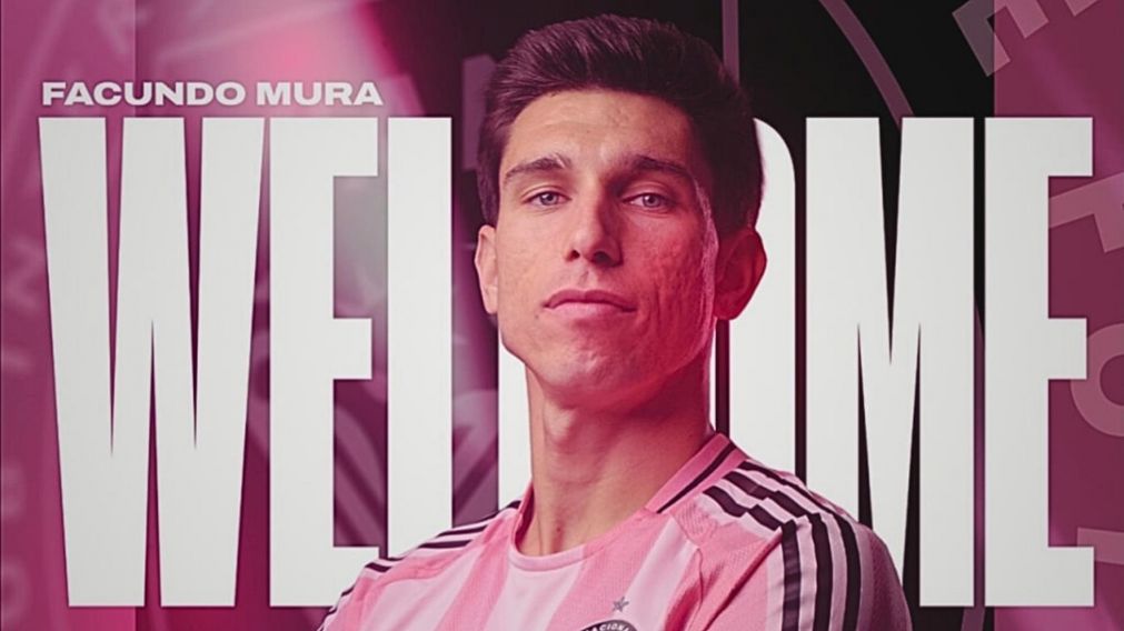 Facundo Mura fue presentado en Inter Miami tras su salida de Racing