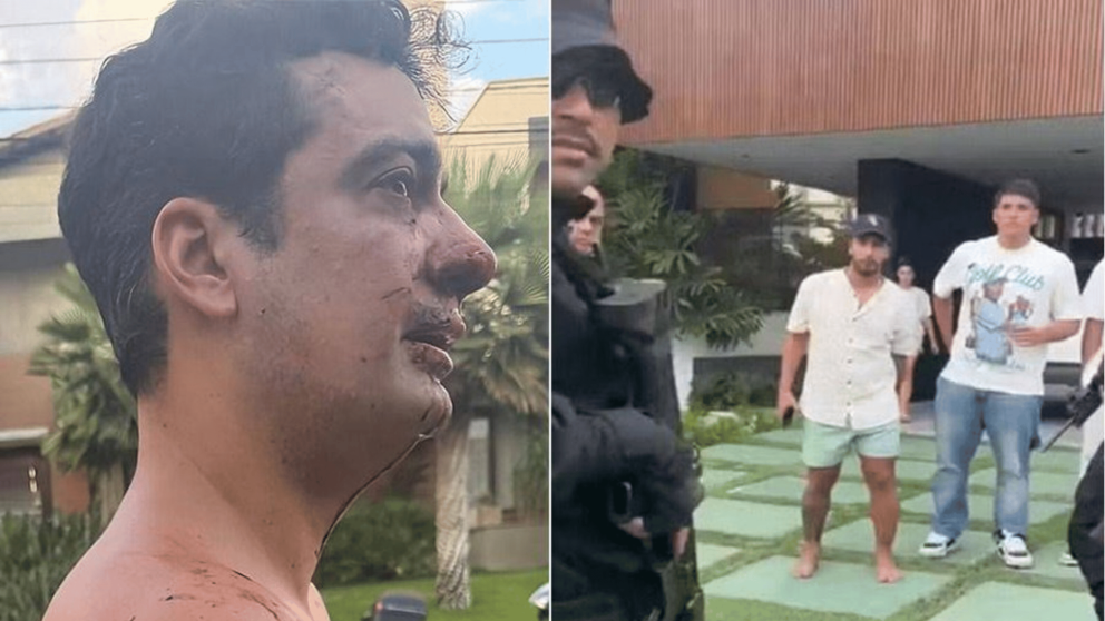 Esc�ndalo en Brasil: un futbolista argentino qued� involucrado en una tremenda pelea por los festejos de A�o Nuevo