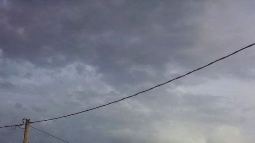 El pueblo santiagueño se vio asombrado por la imagen.