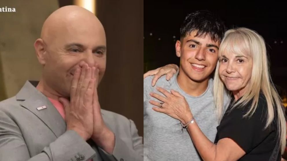 Claudia Villafañe reveló en MasterChef Celebrity que su nieto Benjamín Agüero odia a Germán Martitegui: "Espera encontrarlo..."