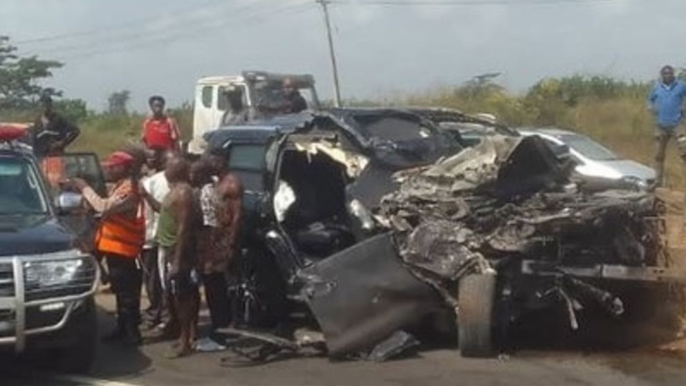 Anthony Joshua sobrevivió a un escalofriante accidente en Nigeria