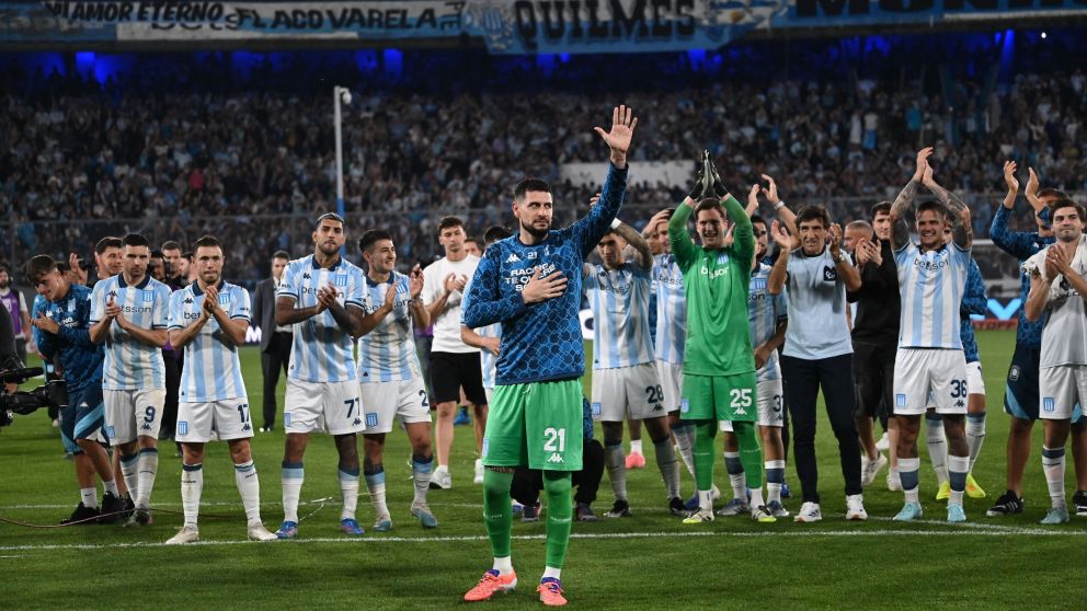 Gabriel Arias, un l�der bajo los tres palos que hizo historia en Racing