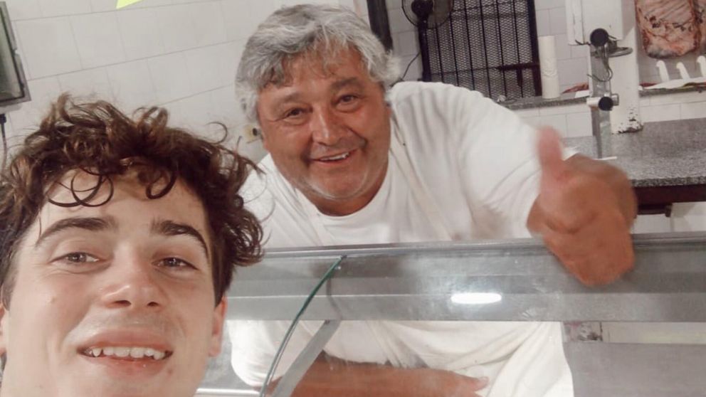 Franco Colapinto deslumbró al carnicero que lo antendió en San Andrés de Giles: "Cuando lo vi se me puso la piel de gallina"