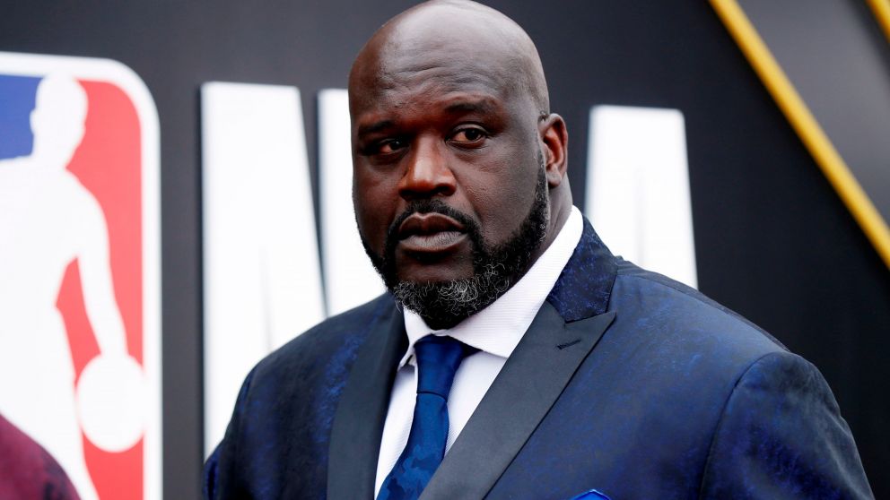 Video: Shaquille O´Neal destruyó un panel de TV durante una transmisión de la NBA