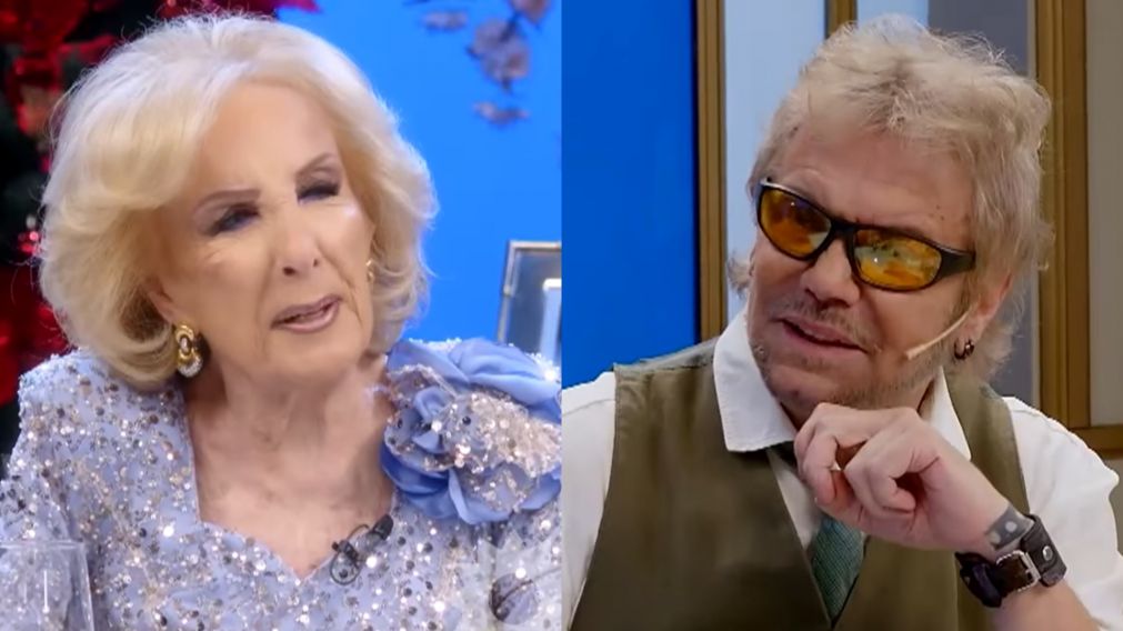El tenso cruce de Mirtha Legrand y Beto Casella. (Foto: Youtube/ El Trece).