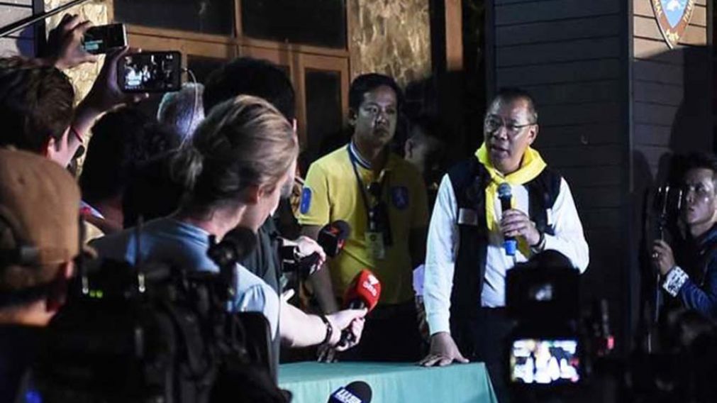 Narongsak Osotthanakorn, durante una conferencia de prensa. (AFP)
