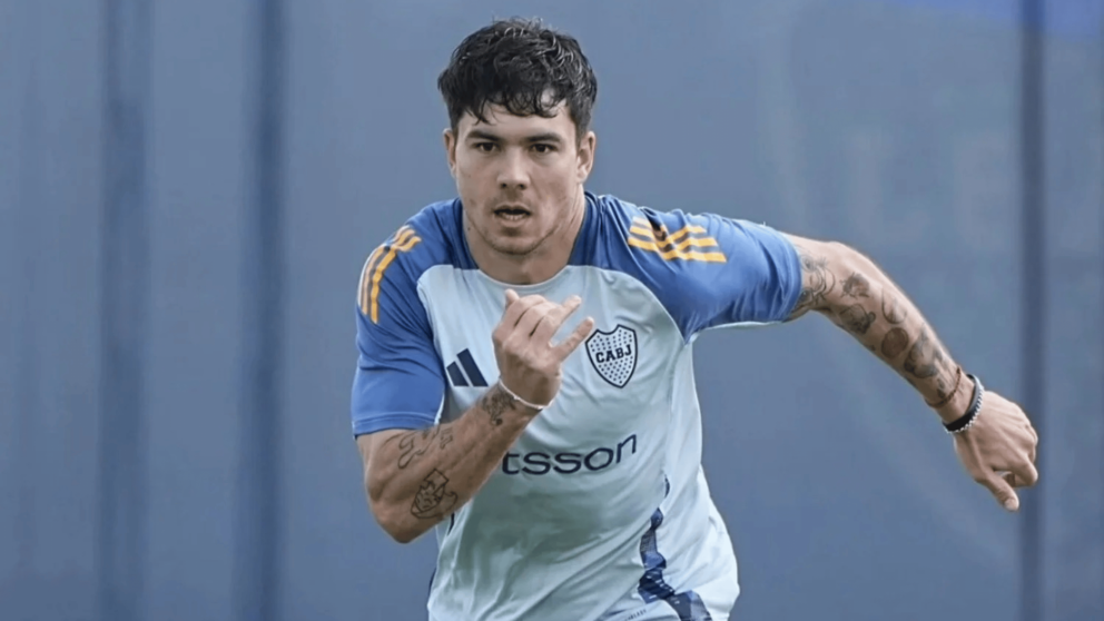 Lucas Blondel se hart� de los rumores en Boca, banc� a su novia Morena Beltr�n y explic� por qu� no juega