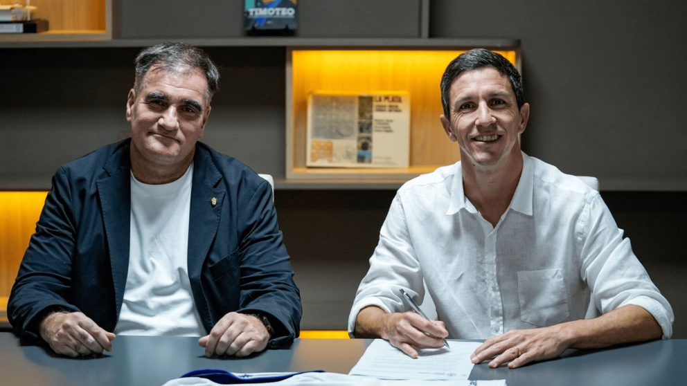 La emoción de Ignacio Fernández en su presentación como refuerzo de Gimnasia de La Plata