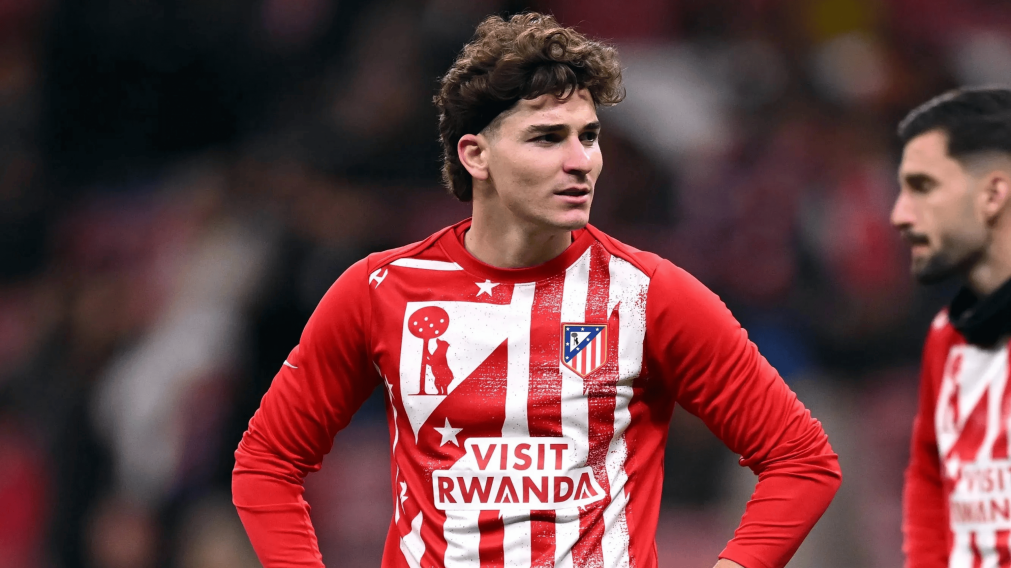 Julián Álvarez tuvo un año discreto en el Atlético de Madrid y recibe críticas de todo tipo