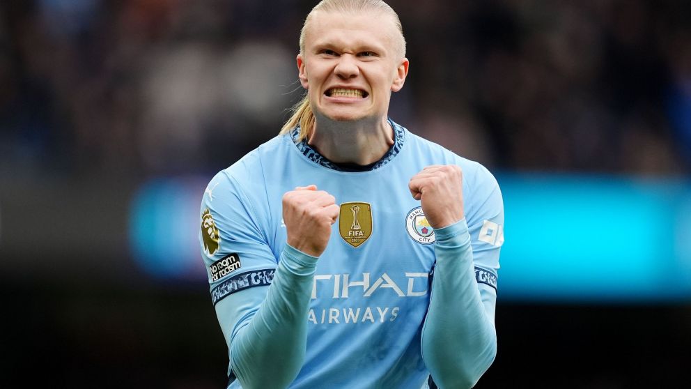 Erling Haaland superó un registro histórico de Cristiano Ronaldo en menos de la mitad de los partidos