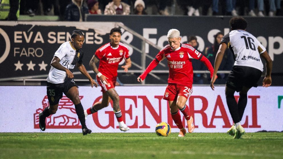 Mientras River pelea por él, Gianluca Prestianni fue titular en la victoria de Benfica por la Copa de Portugal