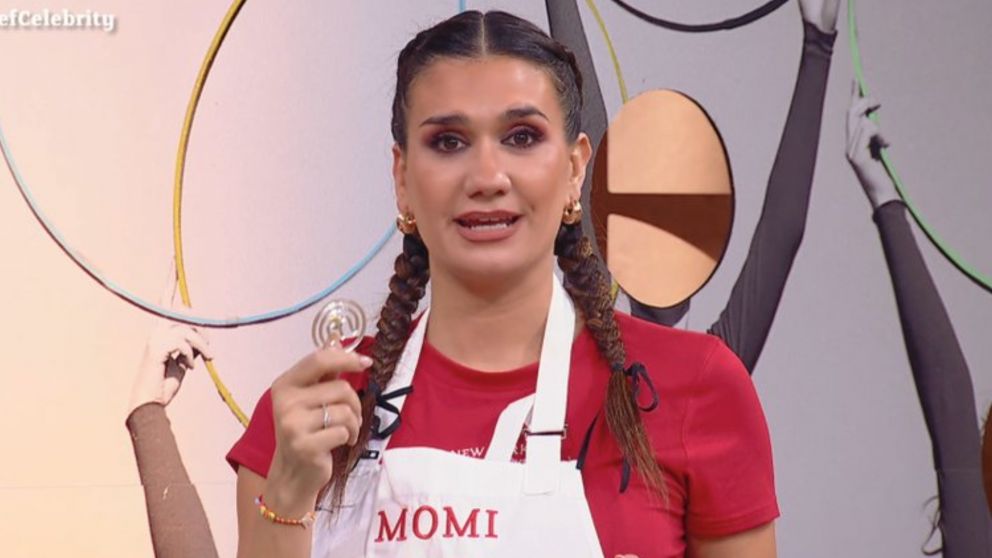 Momi Giardina ganó su primera medalla en "MasterChef Celebrity" y realizó una insólita dedicatoria: "Mirá de quién te burlaste..."