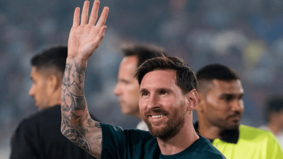 Los irrisorios precios que pagaron los fanáticos en India para ver a Lionel Messi