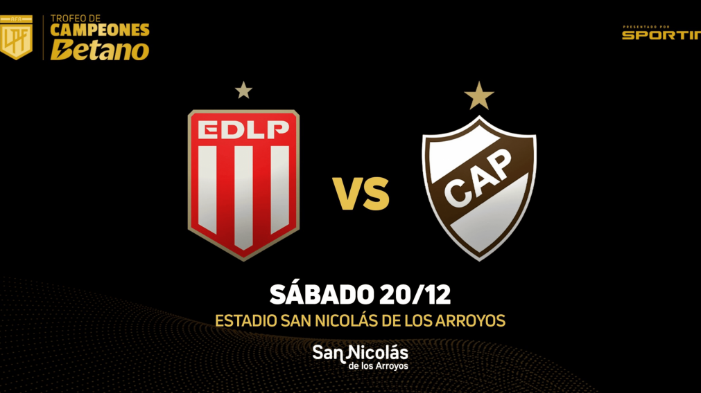 Trofeo de Campeones 2025: confirmaron el horario y cómo comprar entradas para la final entre Estudiantes y Platense