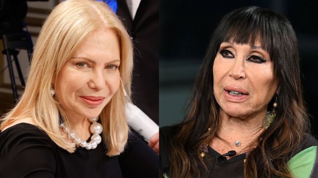 Cecilia Roth impactó con las primeras fotos caracterizada como Moria Casán. (Foto: Instagram/ @ceciroth y @moria_laone).