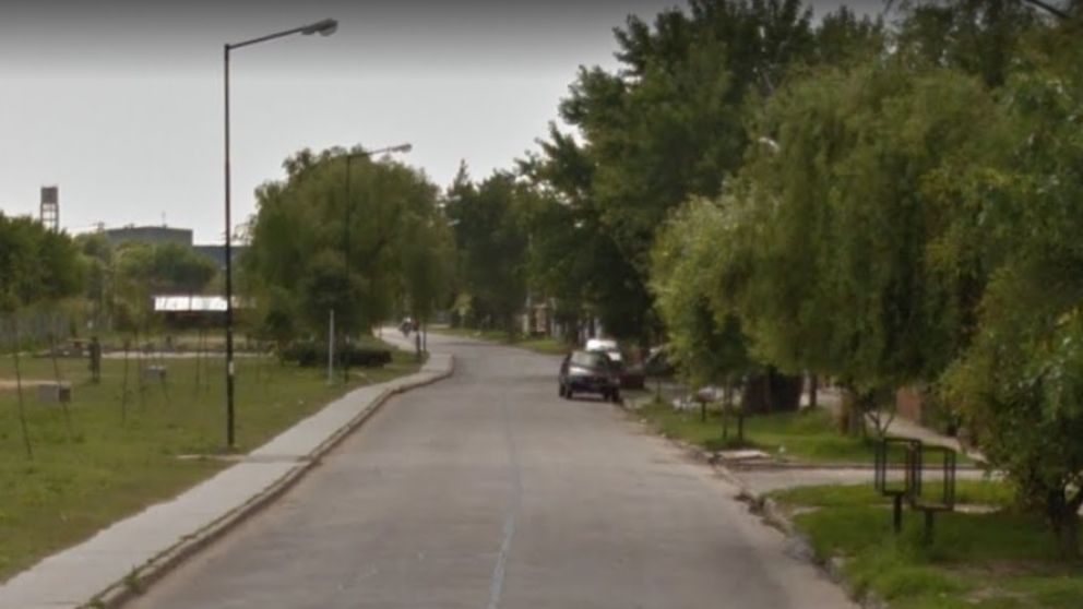 El asesinato a balazos de Leandro Emanuel Díaz se produjo en este humilde vecindario.