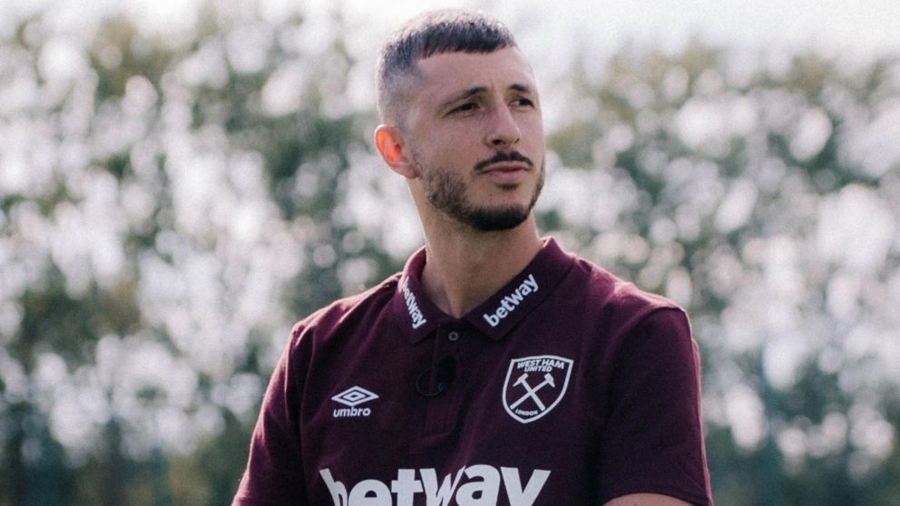 El drama de Guido Rodríguez: de sonar en Barcelona y rechazar a River, a ser olvidado en el mediocre West Ham