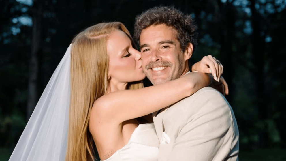 Nicolás Cabré y Rocío Pardo publicaron fotos íntimas de su casamiento y revolucionaron las redes. (Foto: Instagram/ @rrociopardo y @nicolascabre80).