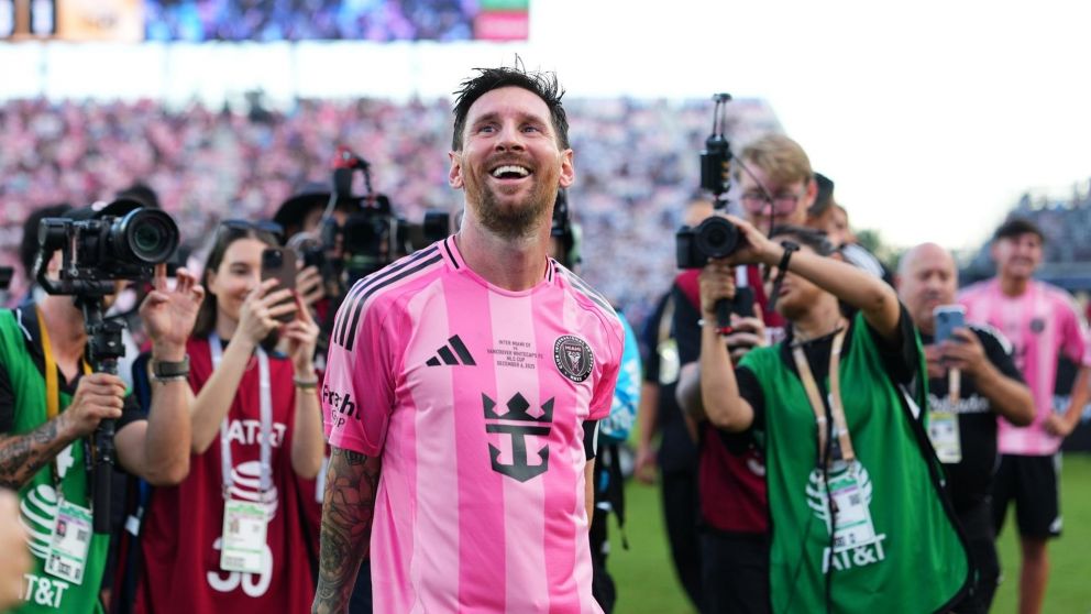 Lionel Messi ganó la MLS con Inter Miami: todos los títulos en su carrera